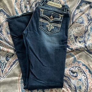 Rock revival flare jeans
